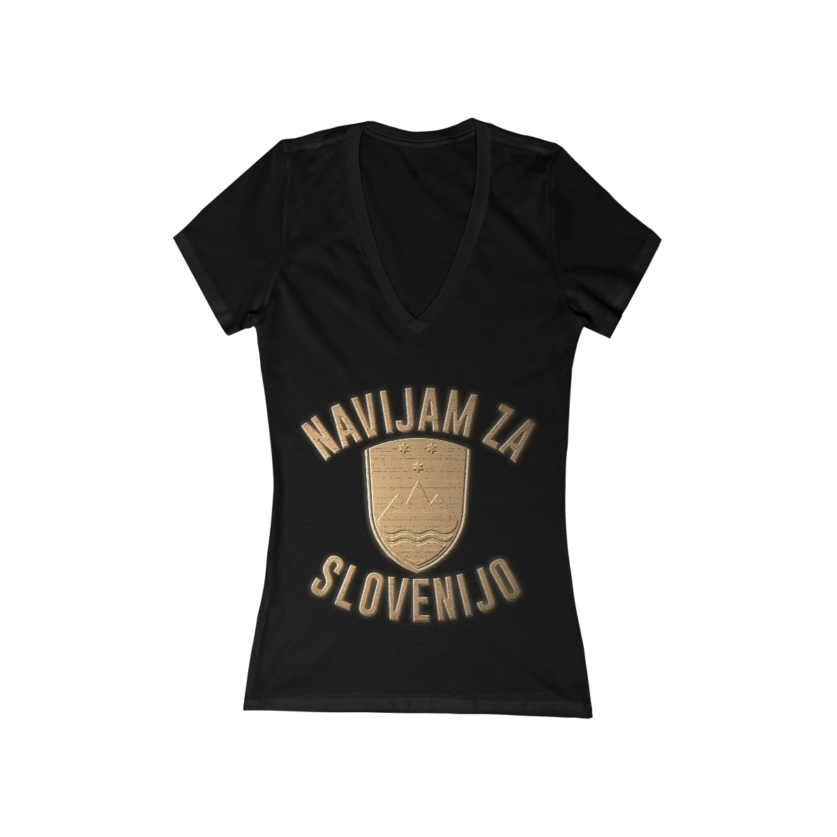 Ženska navijaška majica NAVIJAM ZA SLOVENIJO - 3D - slika 3