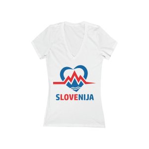 Ženska navijaška majica SLOVENSKO TRIGLAV SRCE