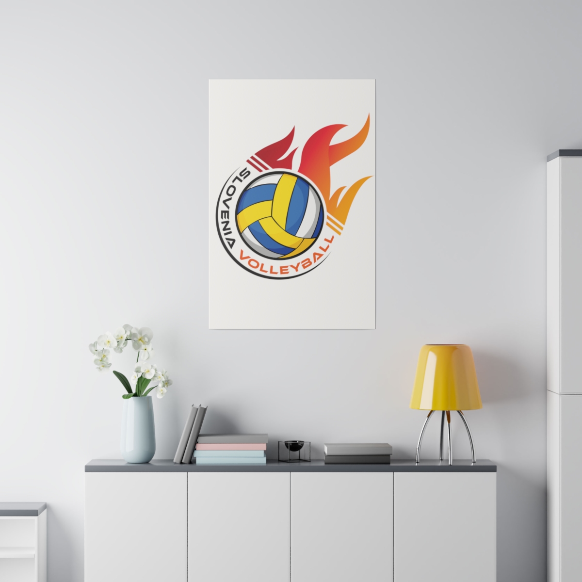 Navijaška slika – PLATNO - SLOVENSKI ODBOJKARSKI OGENJ - slika 32
